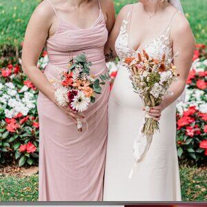 Azazie Deandra Bridesmaid Dress - Vintage Rose (Nude Pink)